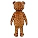 Gonglian Global Adult teddy bear mascot costume Halloween Short Plush Brown Bear Costume perfect choice for themed parties and corporate events