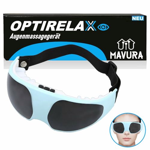 OPTIRELAX Elektrisches Augenmassagegerät Elektrische 3D Augenmaske – Miniatur