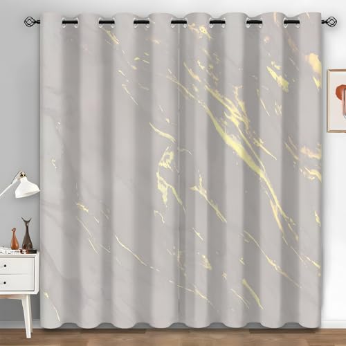 Rideau occultant thermiques isolant phonique gris salon 200x245 - 2