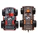 Disney Store Official Lightning McQueen and Tow Mater Pullback Stunt Vehicles Set - Pull Back Toys, 4 Tricks - Super Speed, Wheelie, Spin Right/Left - Fun Stunt Car Set for Kids