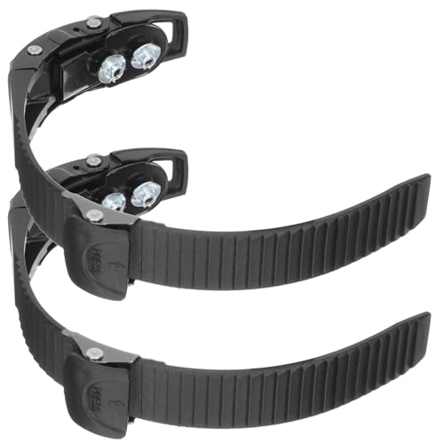 DOITOOL Lot de 2 Sangles de Fixation Universelles en Plastique à Boucle pour Patins à Roulettes, Accessoires Remplaçables pour Chaussures de Skate, Légères et Compactes, Patinage en Ligne