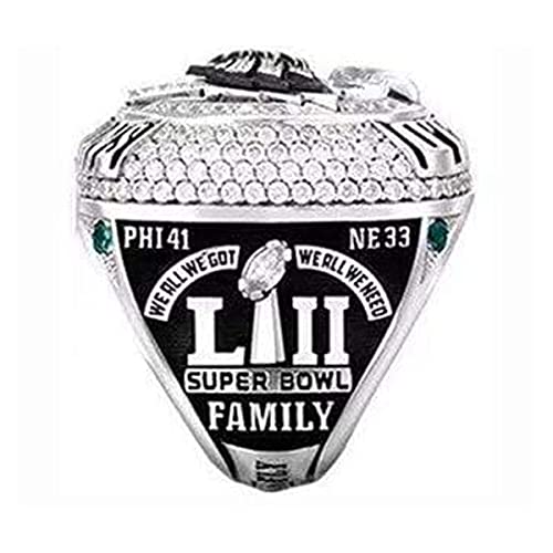 2017 'Philadelphia Super'bowl Championship Ring met Houten Doos EAGLES'FOLES Replica Officiële Versie Champions Ring… - Image 4