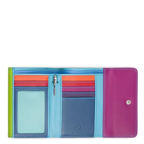 mywalit Double-Flap Wallet Leather Purse | 6 Credit Card Slots | ID Window, Coin Pockets & Pen | Liguria | Classy & Compact Accessory for Men & Women | Perfect for Everyday Use2