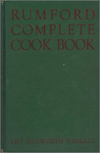 The Rumford complete cook book, B00087IO5I Book Cover