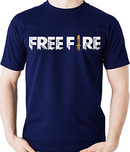 Camiseta Free Fire Logo - Frente e costas - Game