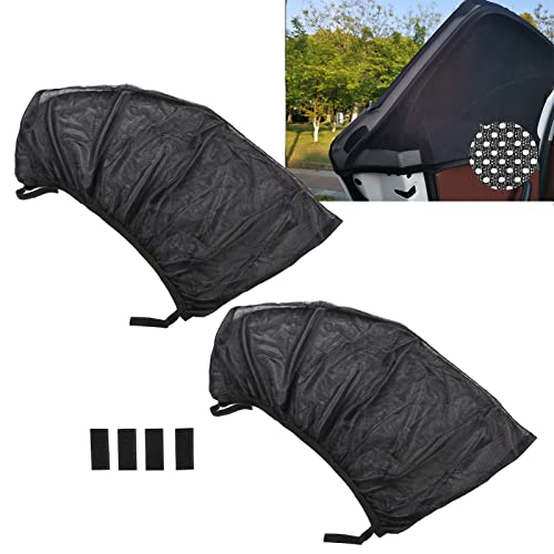 Parasol de ventana trasera de coche protector de malla transpirable infantil 6