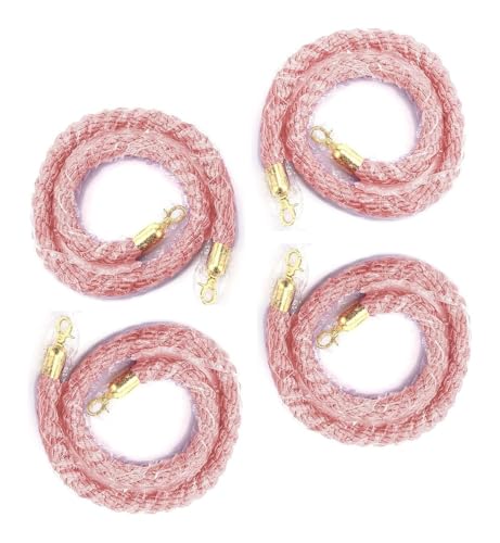 Corde de guidage torsadée 160cm avec crochets pour poteaux de guidage
