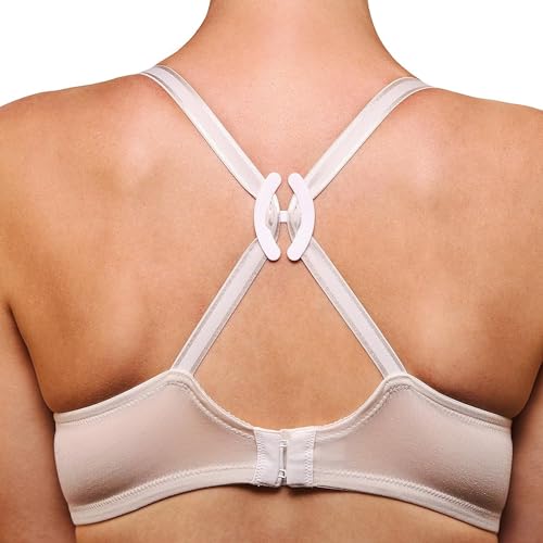 Image of DClub Razor Clips Bra Strap Clips Racer Back Conceal Straps Cleavage, Bra Strap clip holder hook, Anti Slip Bra strap holder