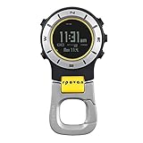 JUSHENG Spovan 3ATM impermeable Spovan Element II multifunción deportes al aire libre reloj de mano barómetro altímetro termómetro brújula cronómetro
