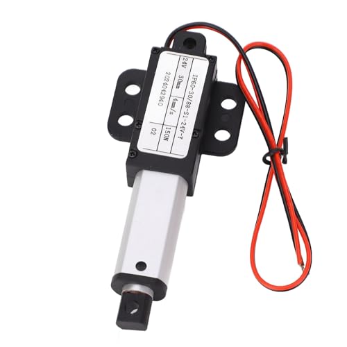 Elektrischer Linearantrieb, 24V DC, 30mm Hub, 150N Schub, IPX4 Wasserdicht, 4mm/s, Aluminium, für Medizinische, Industrielle und Landwirtschaftliche Maschinen