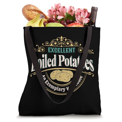 Bolsa tote Mr. Collins de 'Orgullo y prejuicio' con diseño de patatas hervidas, para amantes de la literatura clásica miniatura 4