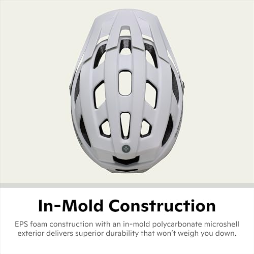 Image of Schwinn Bunker ERT Bike Helmet for Youth Boys Girls, Can Fit Head Circumference 53-59cm, with 17 Air Vents, Pivoting Visor, & Adjustable Locking Strap, Medium, Grey