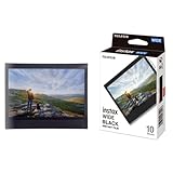 富士フイルム(FUJIFILM) インスタントカメラ チェキワイド用フィルム 10枚入 ブラックフレーム INSTAX WIDE BLACK FRAME WW 1