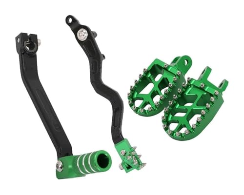 Pédale frein pour Kawasaki KLX250 antiglisse avec repose-pieds et sélecteur