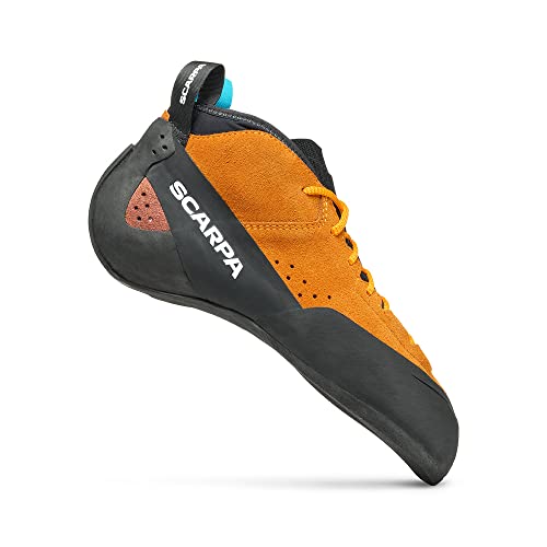 SCARPA Men's Generator Mid Rock Climbing Shoes for Trad Climbing - Orange Rust - 6-6.5 by SCARPA - Used condition - US$132.57