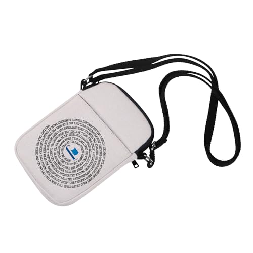 Musical Inspired Greek Mythology Gift Musical Characters Crossbody Bag for Musical Fans Lovers