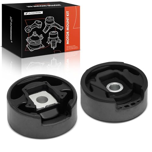 A-Premium 2PCS Rear Engine Motor Mount Set Compatible with Volkswagen Jetta, Passat, Golf, Tiguan, Beetle, CC, Golf R, Jetta City, Passat CC, Tiguan Limited & Audi A3, Q3, TT, A3 Quattro, Q3 Quattro