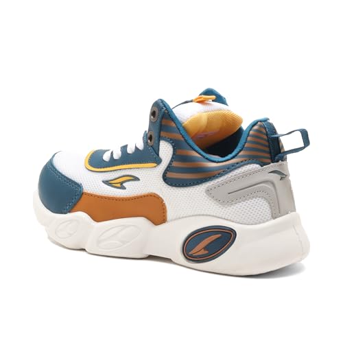 Image of ASIAN Kids VISION-11 Stylish Casual Chunky Sneakers with Laces for Boys, Trendy and Comfortable Shoes Perfect, Walking, and Outdoor Play, Lightweight and Durable Design Suitable for Kids