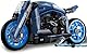 JUCYJULY Technik Motorrad Bausteine für Bugatti, 986 Klemmbausteine Technik Supermotorrad Modellbausatz, MOC Rennen Motorrad Bausatz Erwachsene, Superbike Spielzeug Geschenk für Kinder