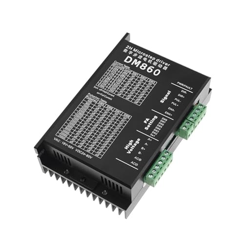 Driver DM860H stepper motor de qualité industrielle 7.2A ventilé - 2