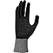 Nike Dri-FIT Lightweight Knit Running Gloves — Breathable Warmth, Touchscreen Fingertips, Stretch Cuff, Unisex (1 Pair) (Black | Summit White, Medium)