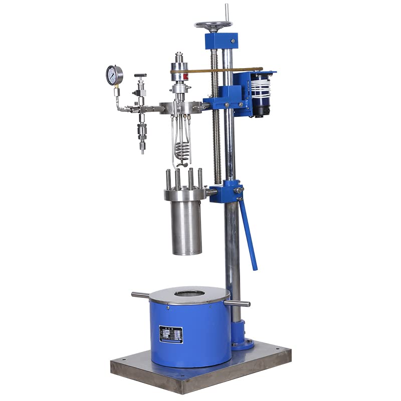 HNZXIB High-Pressure Stainless Steel Reactor with Controller,1L 110V/60HZ Lifting Stirring & Heating Vessel