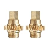 LOT DE 2 ROUES DENTEES DE REPARATION POUR MOTEUR DE TOIT OUVRANT - Nombre de dents : 27