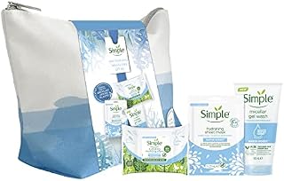 Simple Skin Hydrating set with a beauty bag, 3 piece Gift Set perfect set of gifts for her