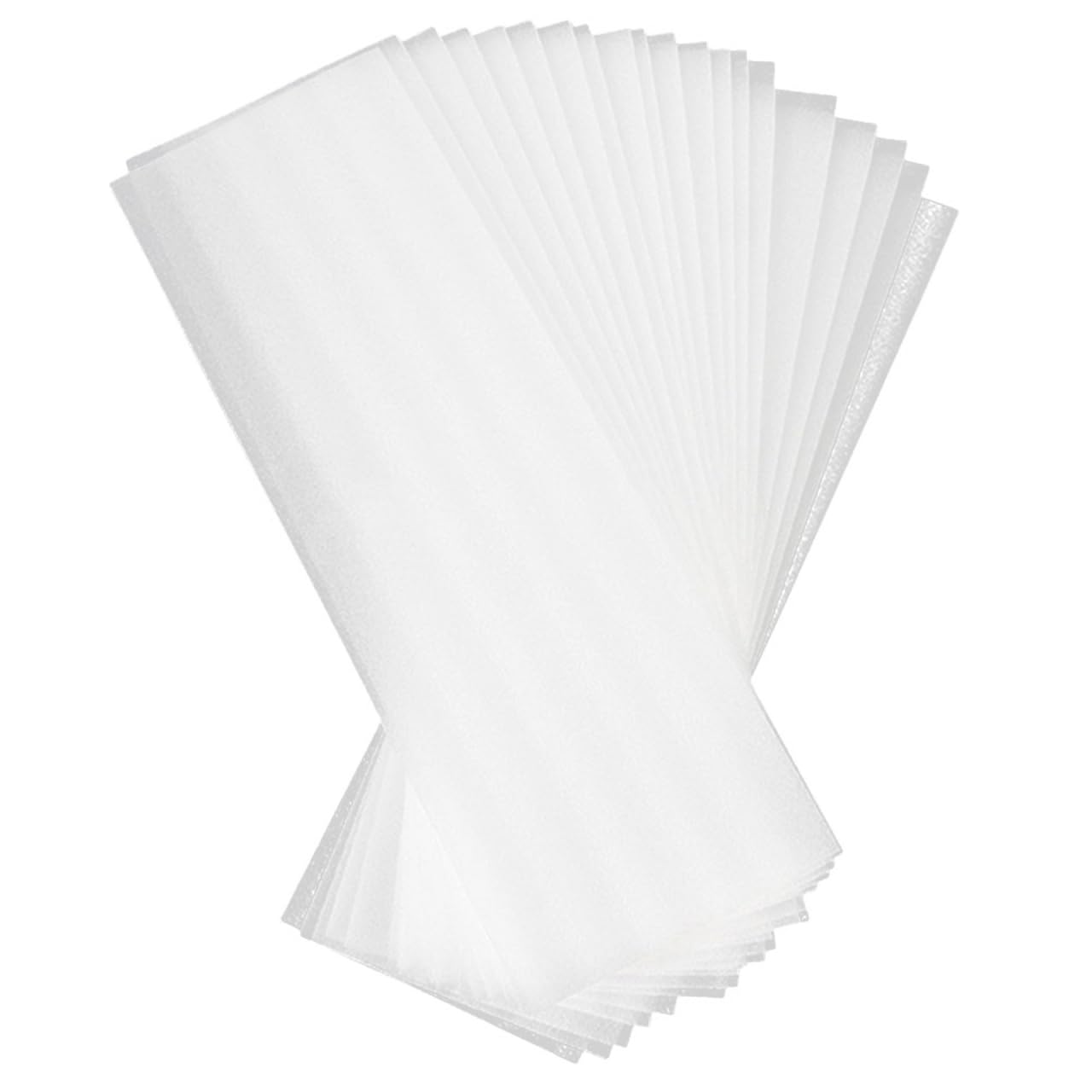 50 Stück Strähnenpapier Wiederverwendbar - 40x13cm Schaumstoff Strähnenfolie für Balayage & Highlights, Waschbares Haarfärbepapier, Profi Friseurbedarf für Langhaar, Weiß