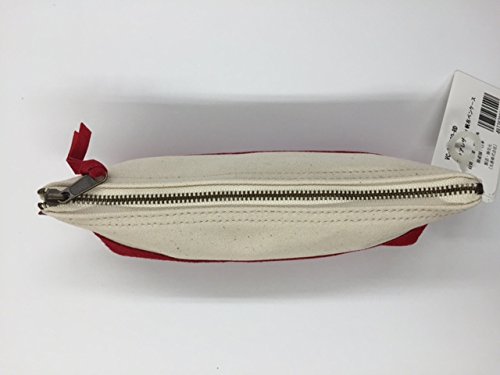 Amazon | 丸善 洗える天然皮革・帆布ペンケース [アクアレザー×帆布