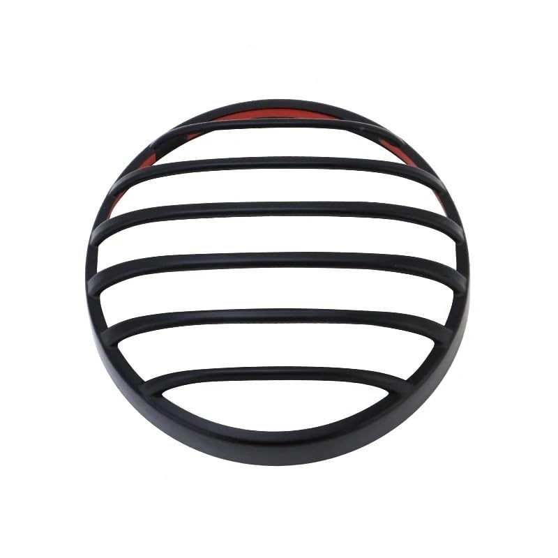 Protecteur de lampe et grille phare moto contre les impacts de gravillons