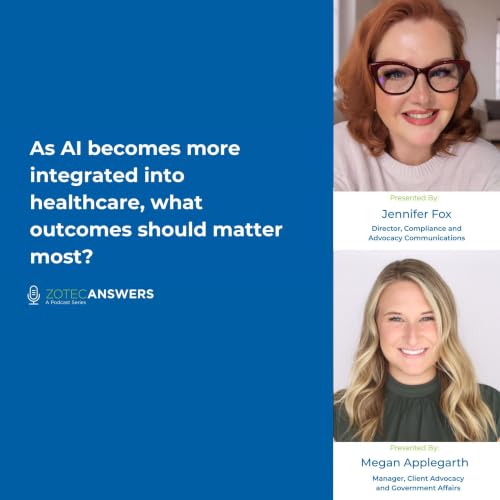 As AI becomes more integrated into healthcare, what outcomes should matter most?