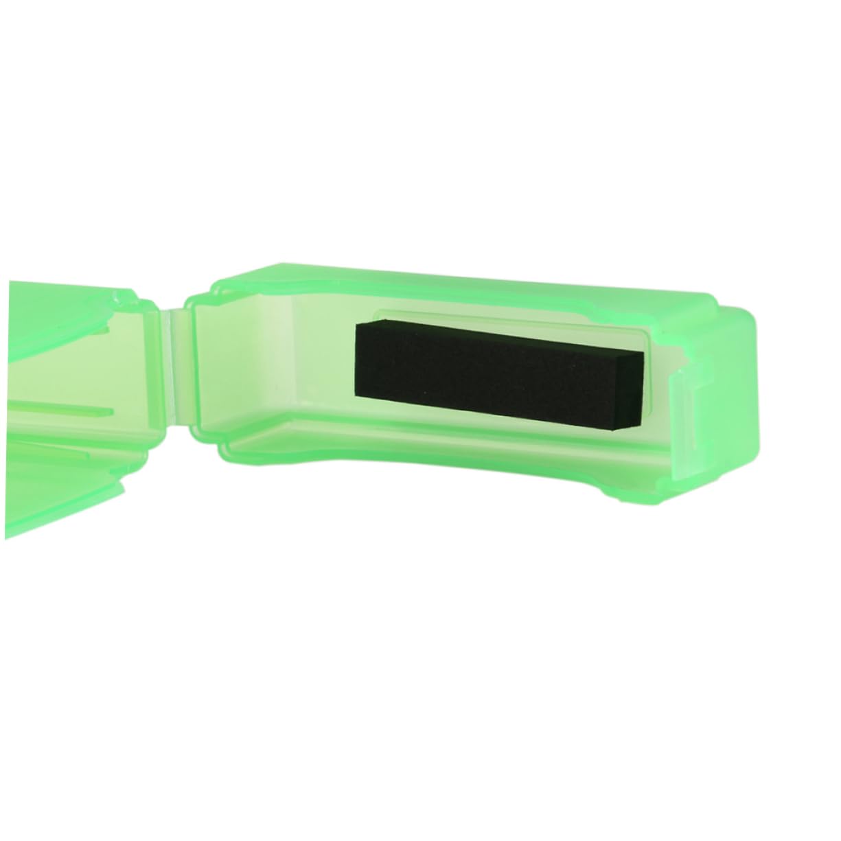 Tofficu Shockproof Static Storage Box Case Green Hard Drive for Disks Moistureproof and Convenient Labeling Included