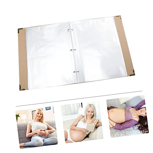 Kisangel 1Pc Gravidez Bebê B-Criativo Inspeção De Tamanho De Álbum De Recortes Memorial Grávido Obst