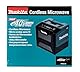 Makita MW001GZ Akku-Mikrowelle 40V max. 350/500 W, 8 l (ohne Akku, ohne Ladegerät)