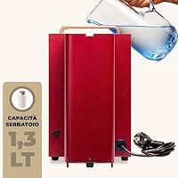 Faber Pro Deluxe Kaffeemaschine aus Messing mit Waffeln aus Ese Papier 44 mm (Cherry Red) – Ansicht 5