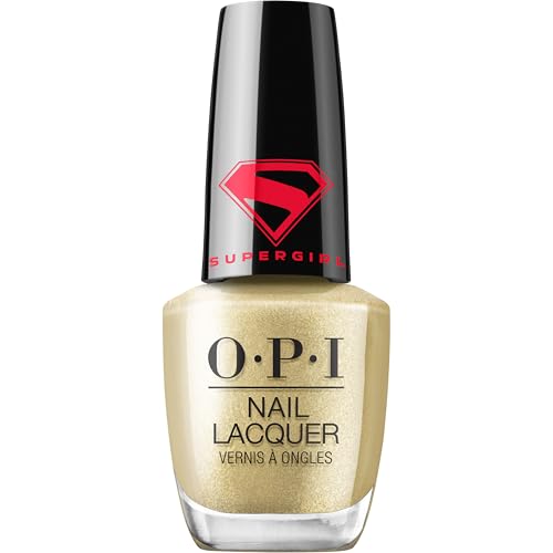 OPI Nail Lacquer Revenge is Chic | Opaque Bold Warm Gold Metallic