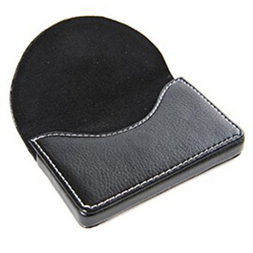 PDTXCLS Partstock Flip Style Leather Business Name Card Wallet/Holder 25 Cards Case 4L x 2.8W inches with Magnetic Shut.