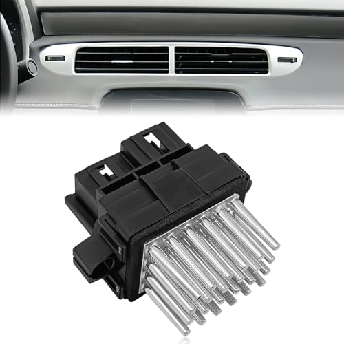 Image of Blower Motor HVAC Resistor Control Module Motor Resistor Replaces OE# 15141283 13598134 Compatible with Silverado Suburban Tahoe Camaro Equinox Chrysler Opel