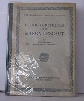Etudes Critiques sur Manon Lescaut