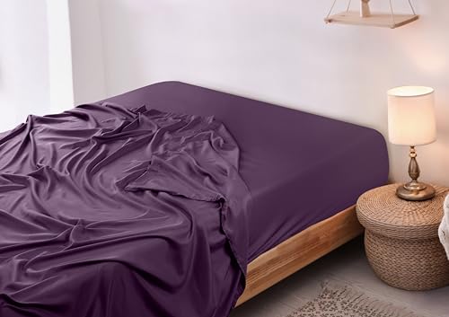 Utopia Bedding, Flat Sheet King Size, OEKO-TEX Certified, Easy Care Soft Brushed Polyester, Microfiber Fabric, Wrinkle - Image 3