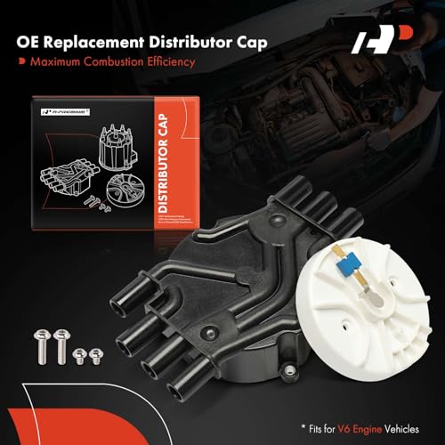 image for A-Premium Ignition Distributor Cap Compatible with GMC, Chevy & Isuzu 