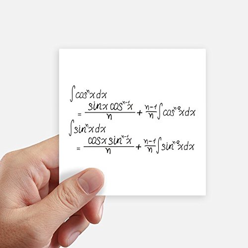 Sticker formule de mathématiques pour effacer les rayures de valise et décorer un PC - 2