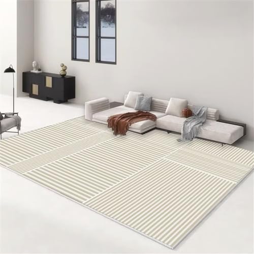 Tapis de salon gris minimaliste 160x200 cm au design épuré - 2
