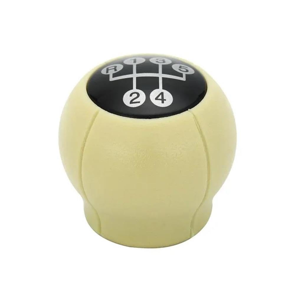 Poanbcgy Beige B Shift Ball Joint Car Accessories For Opel Astra F G For Sintra For Tigra For Corsa For Zafira For Vectra B 5Speed Manual Gear Shift Knob(Beige B)