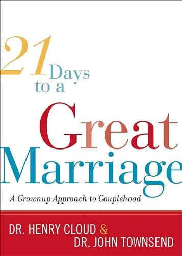 Buy 21 Days to a Great Marriage: A Grownup Approach to Couplehood — BookShops.in