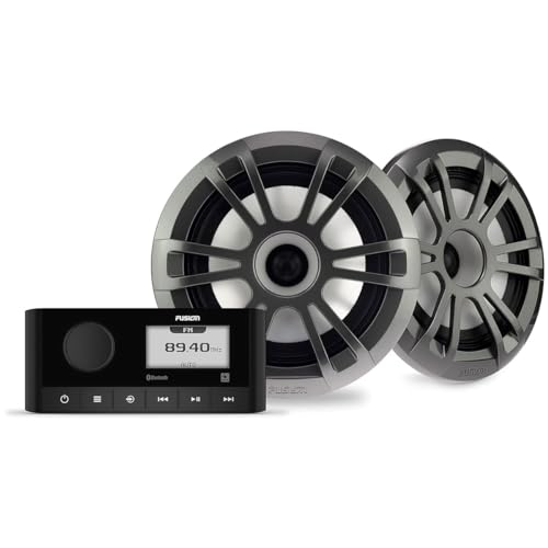 Image of Garmin Fusion MS-RA210 and XS Sports Speaker Kit, A Garmin Brand