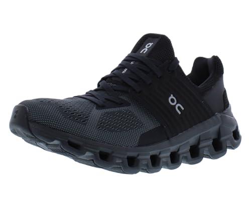 ON Womens Cloudswift Synthetic Textile All Black Trainers 9.5 US