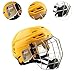 FytStycale Ice Hockey Helmet Ice Speed Skate Helmet Professional Exercise Sturdy Adjustable Competition Sports Equipment with Cage, XL