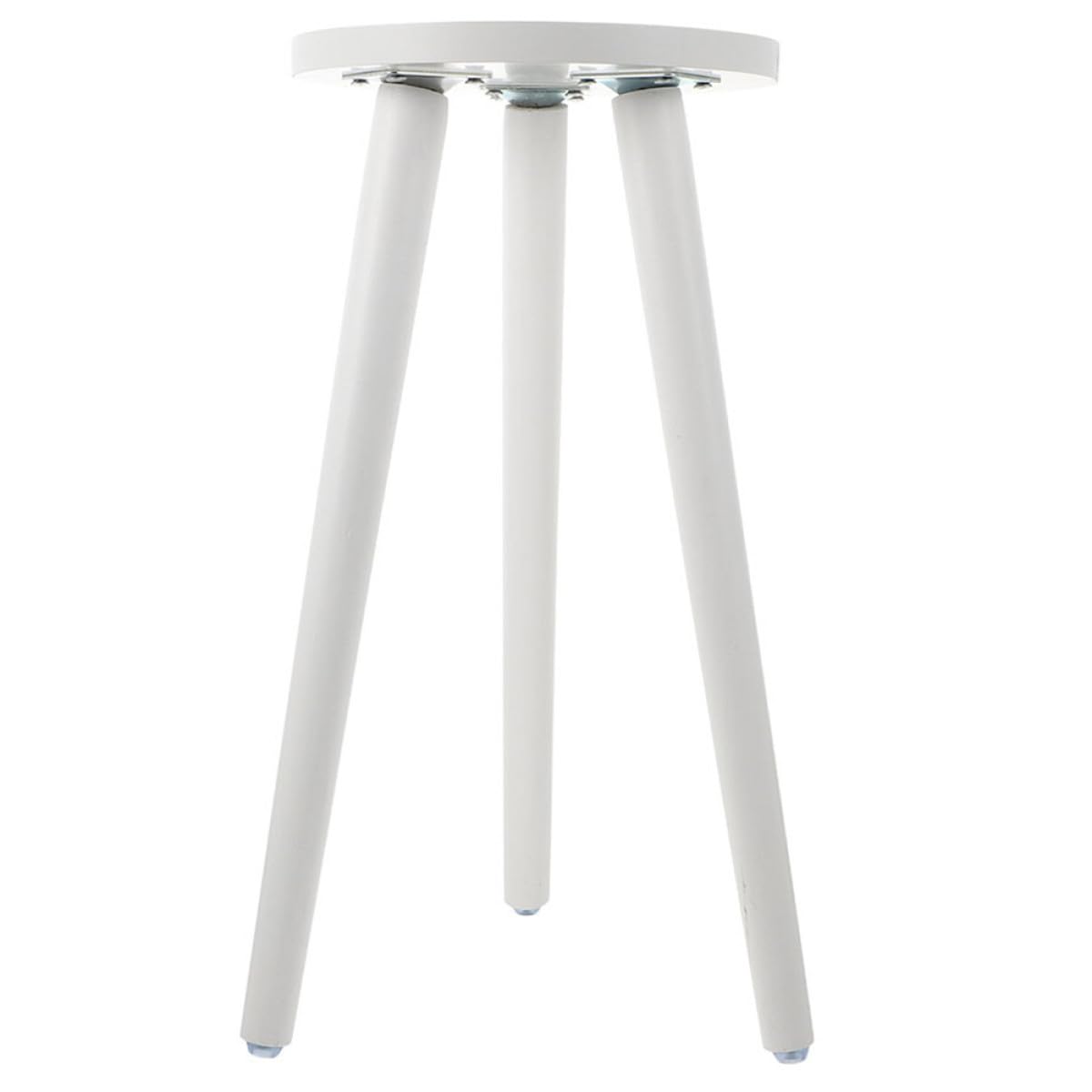 Support pour pot de fleurs en bois blanc pour surélever et stabiliser vos plantes